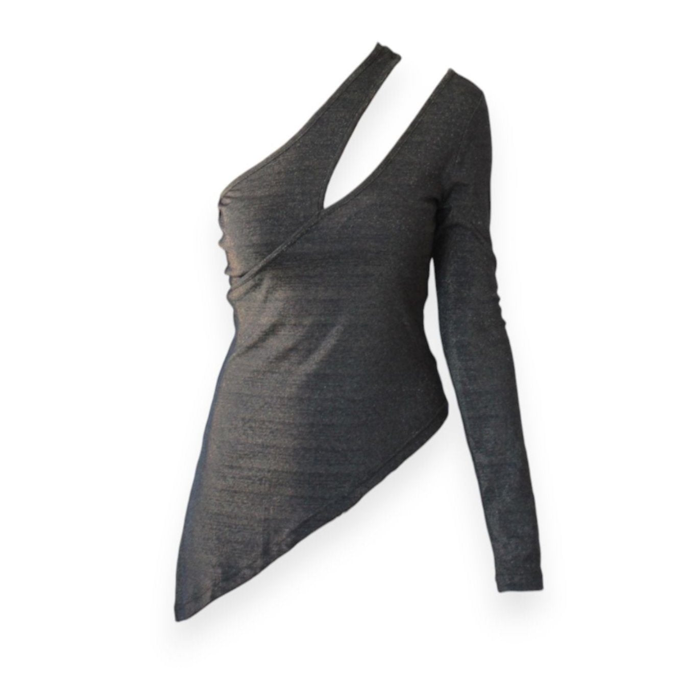Metallic Top | Black