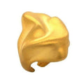 Matte Hammered Big Ring