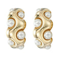 Pearl Hoop Earring