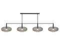 Prohibition 66" Smoke Shades with Black Bar