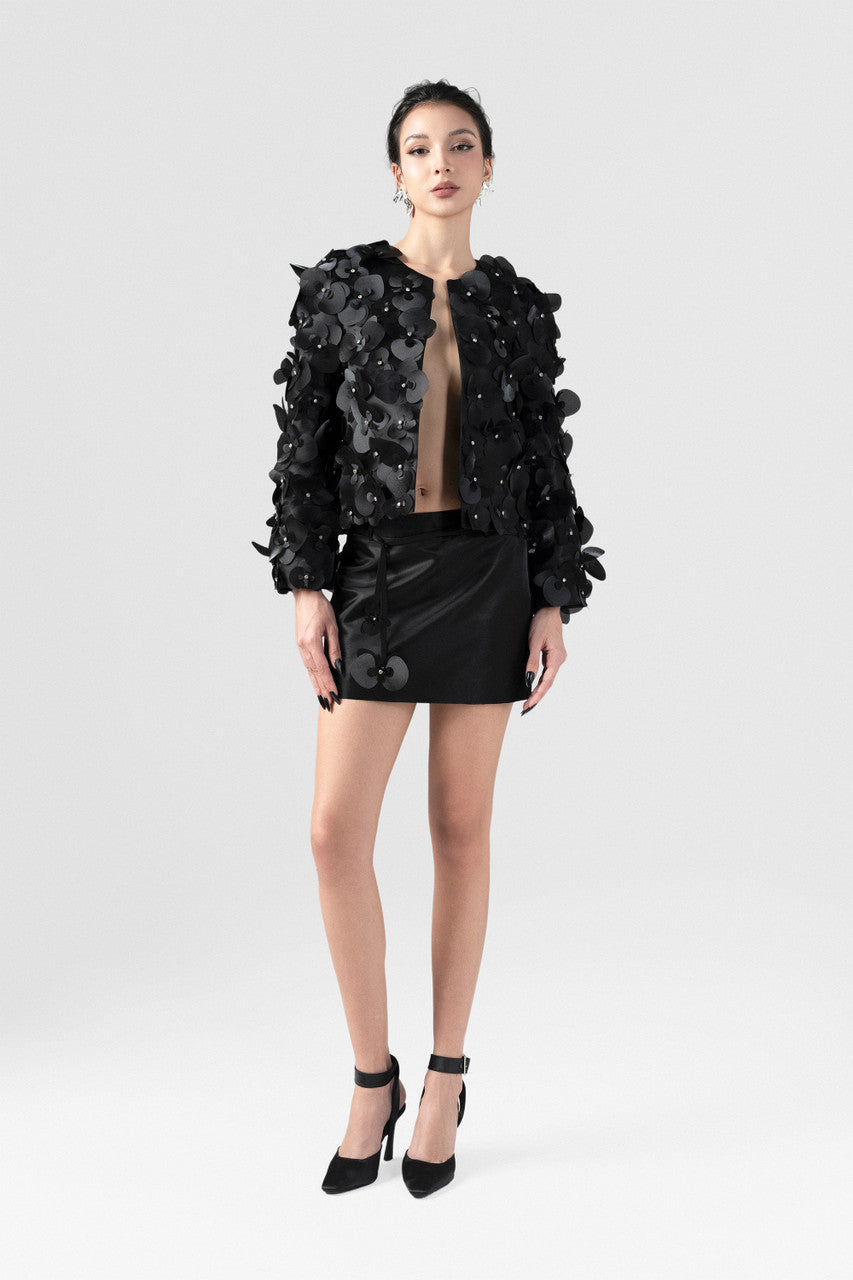 Sophisticated Orchid Embellished Jacket