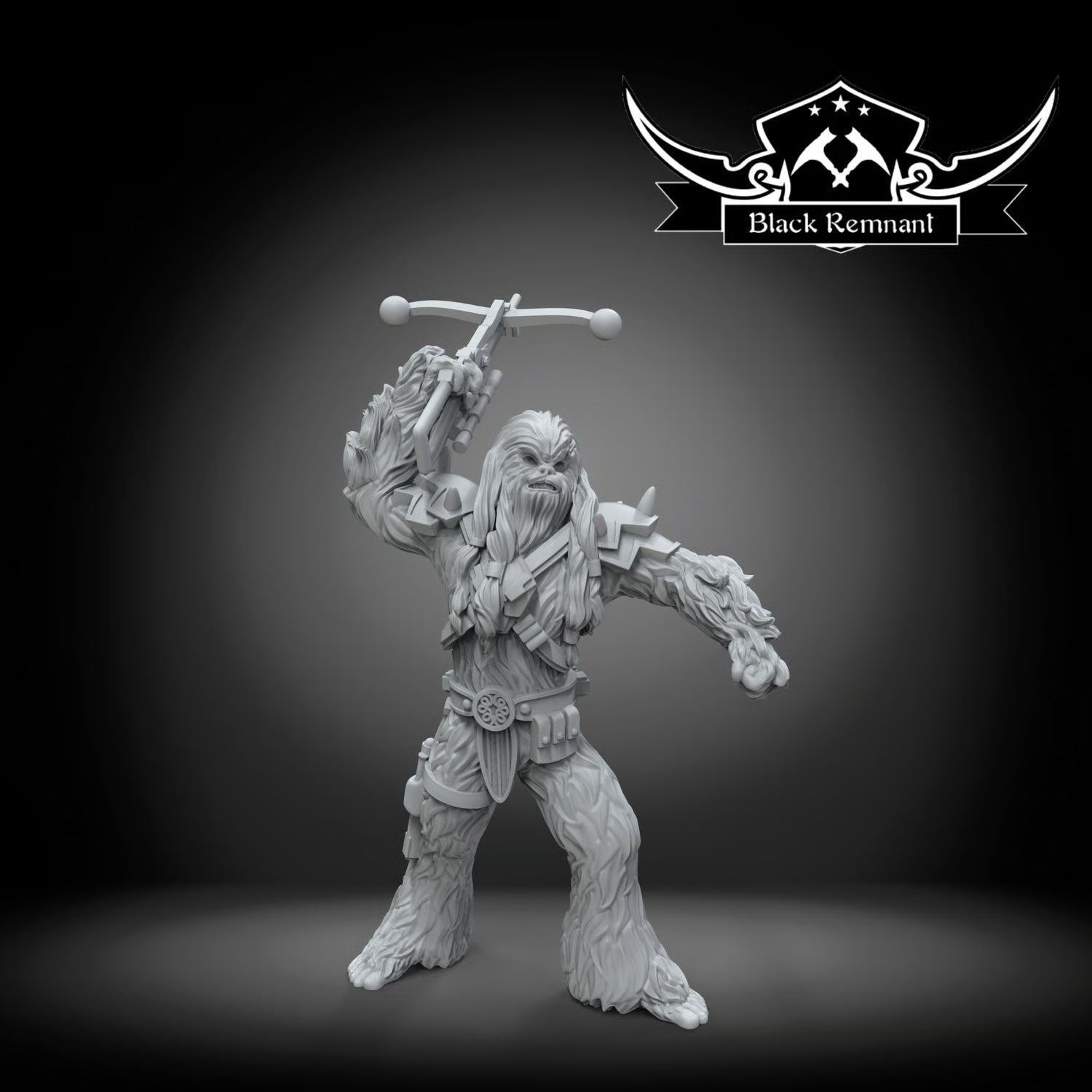 Black bounty hunter furball, Black Remnant