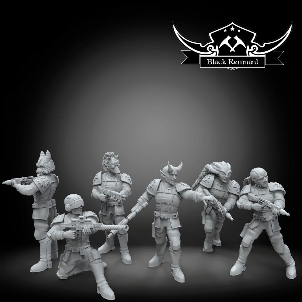 Black sun troopers, Black Remnant