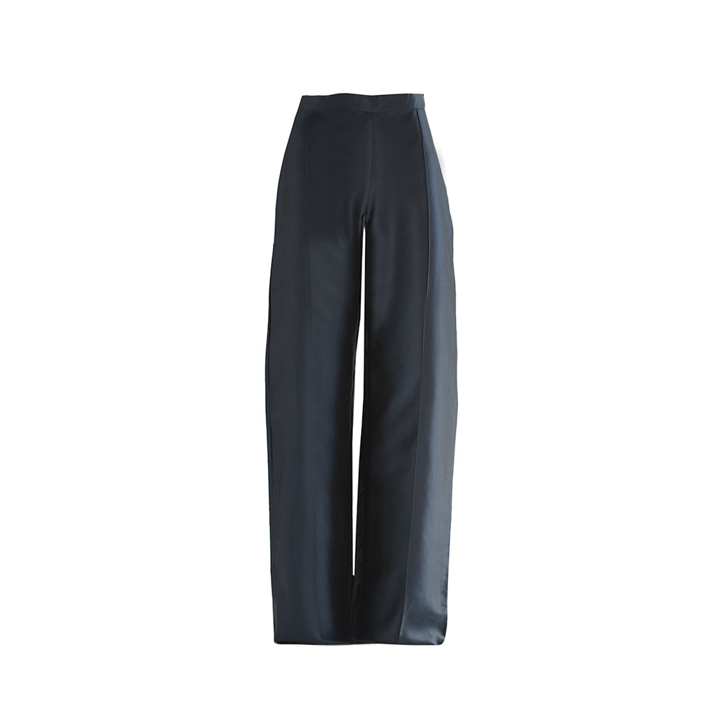 Tafetta Pants Blue | PR Sample