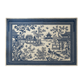 Blue Pagoda Garden Hand Tufted Wool Rug