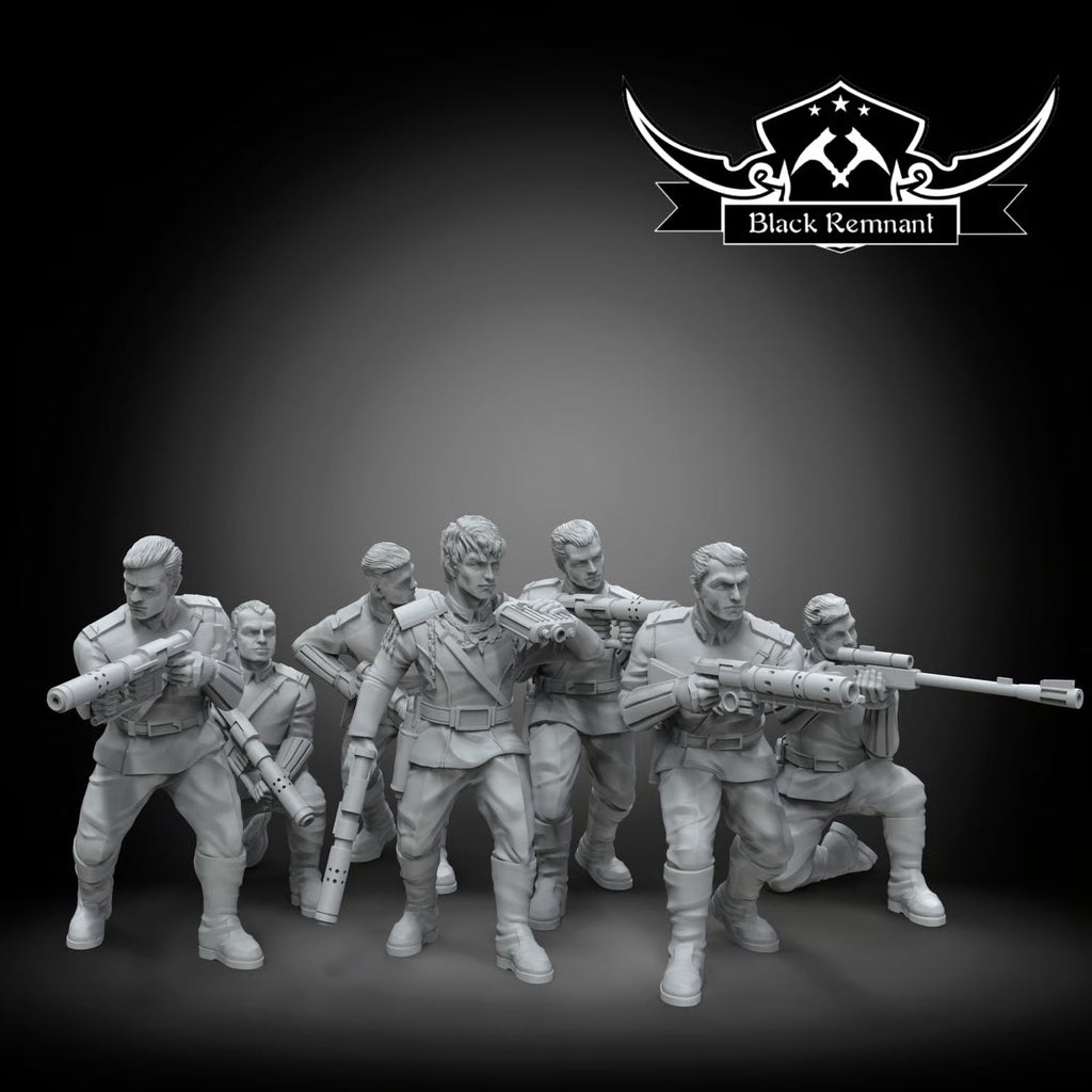Blue expansionnary defense troopers, Black Remnant