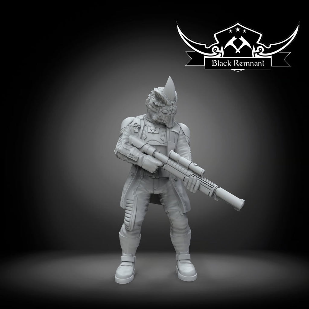 Blue horned general, Black Remnant