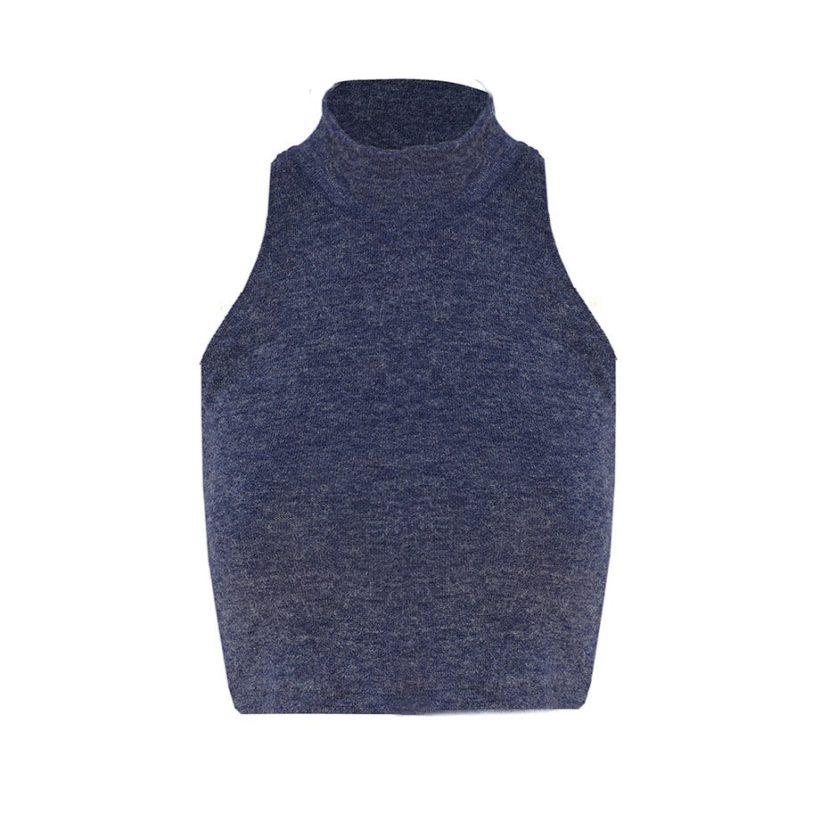 Blues Wool Top | PR Sample