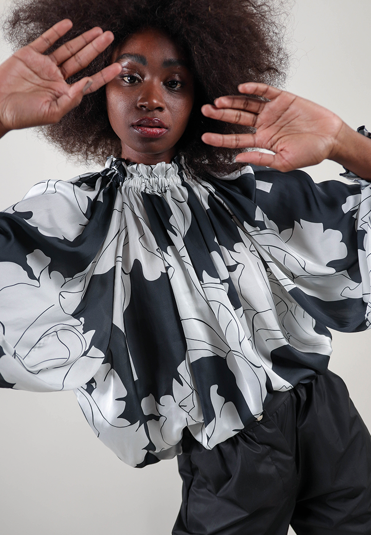 BLUSA CLOT | NEGRA