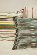 Funda cojín tejido manchego crudo 50cmx50cm