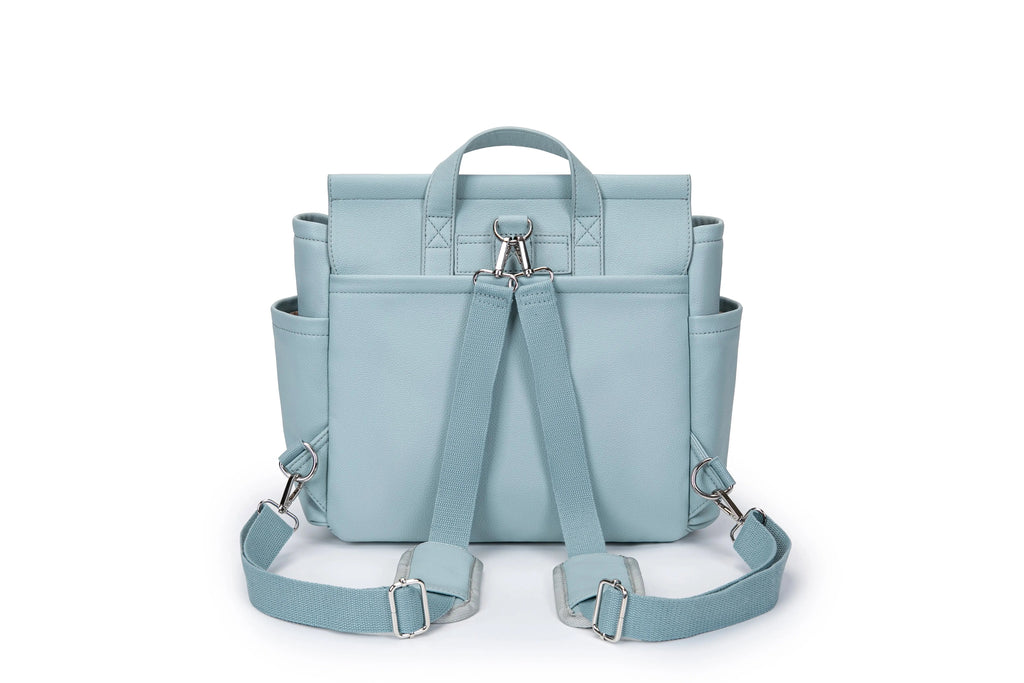 Bolso Maternal MIREM By Nenina & Co Dusty Blue + Cambiador