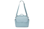 Bolso Maternal MIREM By Nenina & Co Dusty Blue + Cambiador