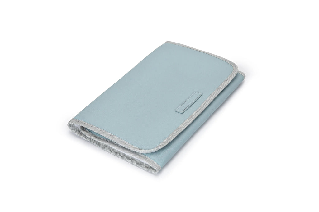 Bolso Maternal MIREM By Nenina & Co Dusty Blue + Cambiador