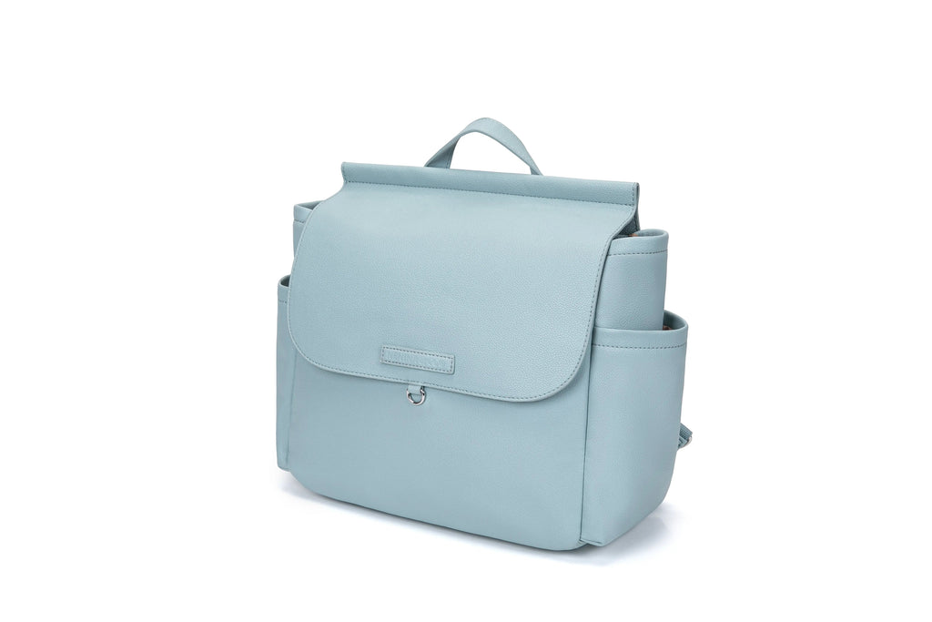 Bolso Maternal MIREM By Nenina & Co Dusty Blue + Cambiador