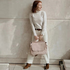 Bolso Maternal MIREM By Nenina & Co Rosa pálido + Cambiador