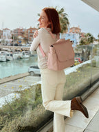 Bolso Maternal MIREM By Nenina & Co Rosa pálido + Cambiador
