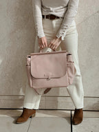 Bolso Maternal MIREM By Nenina & Co Rosa pálido + Cambiador