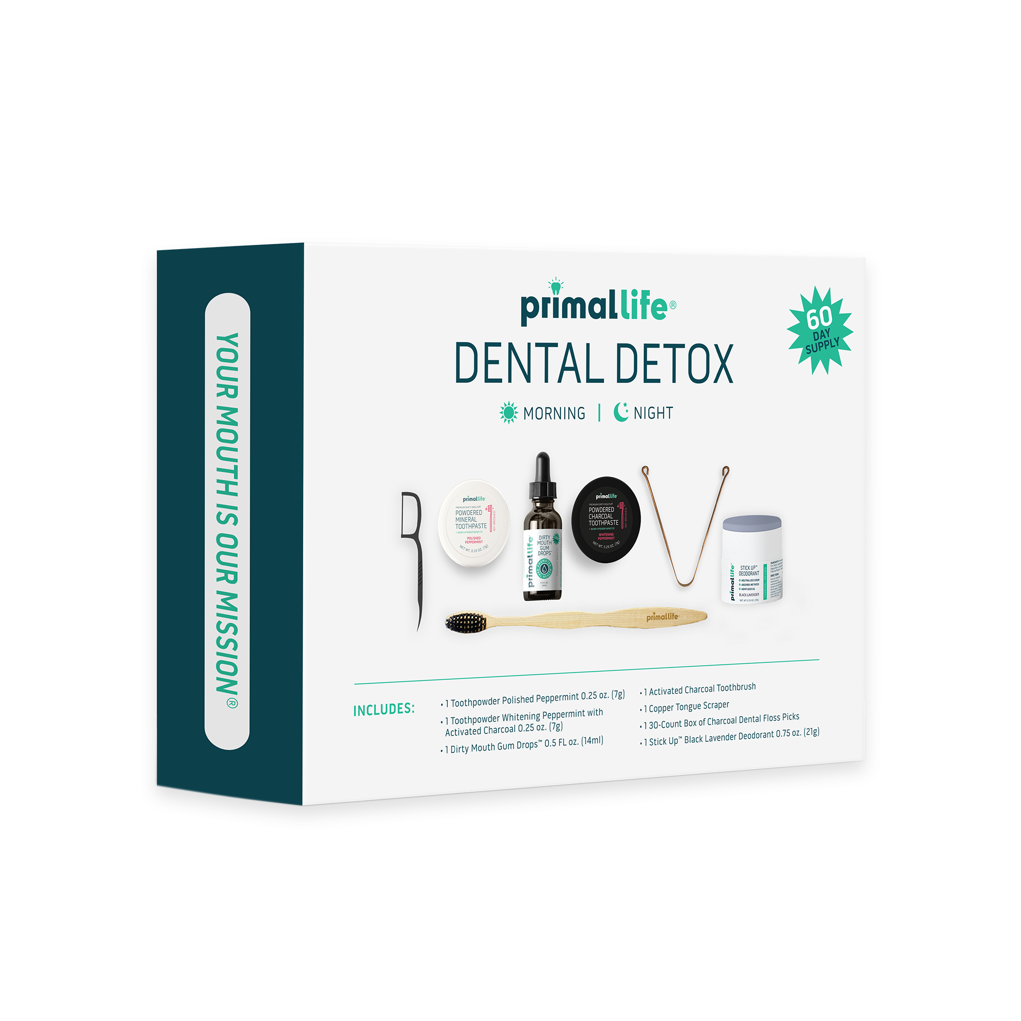 Dental DETOX KIT By Primal Life Organics