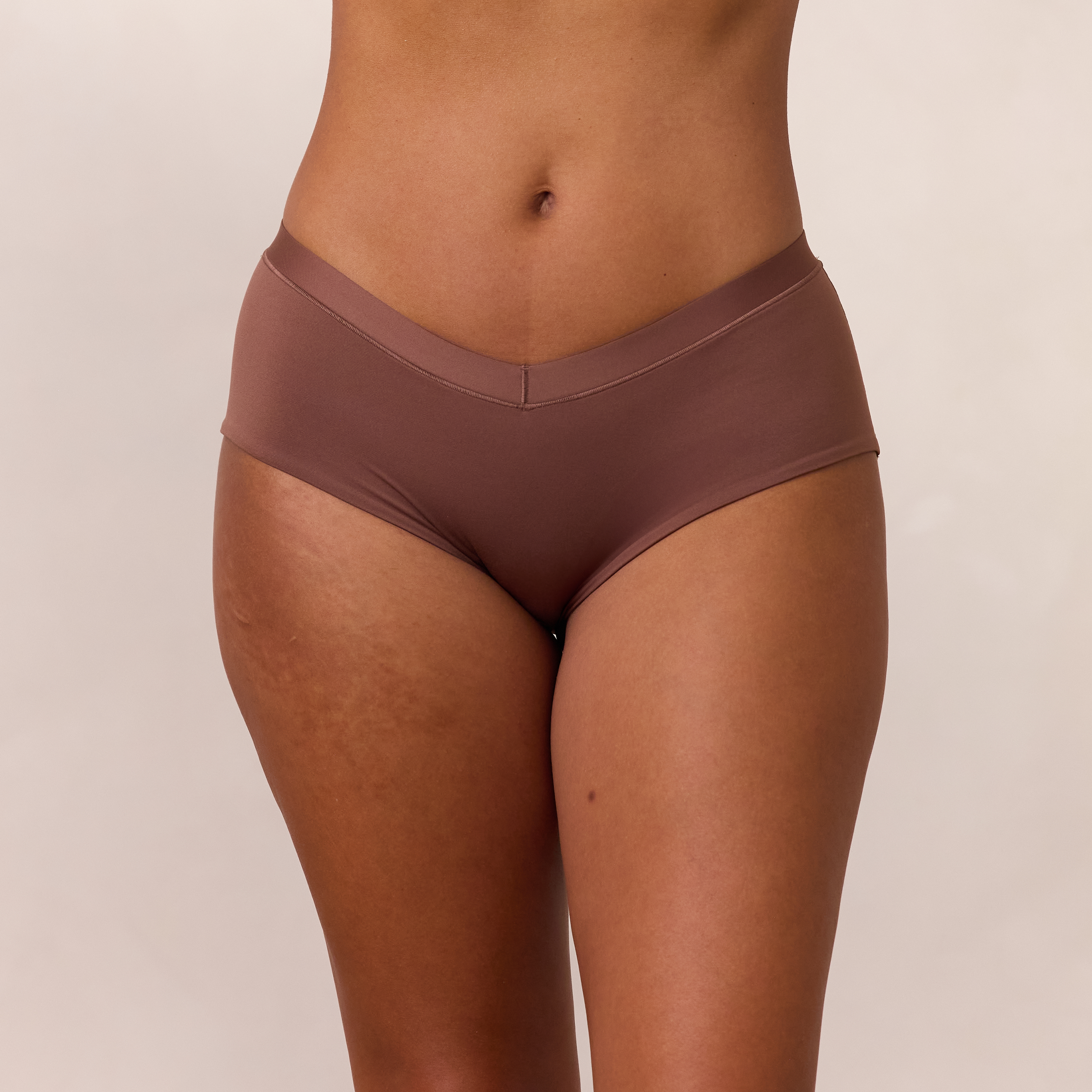 Lounge Underwear Everyday Comfort Boyshort - Nutmeg