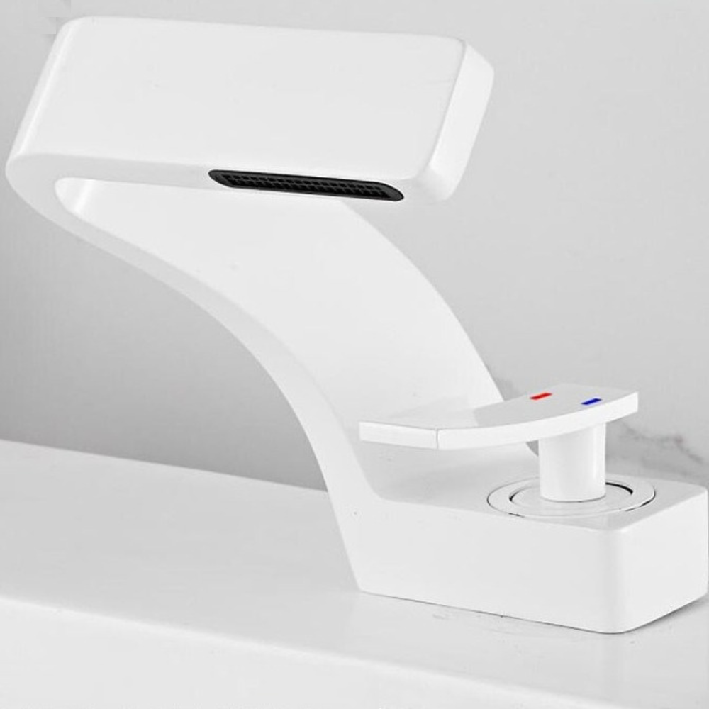 Kloten Bathroom Faucet - White