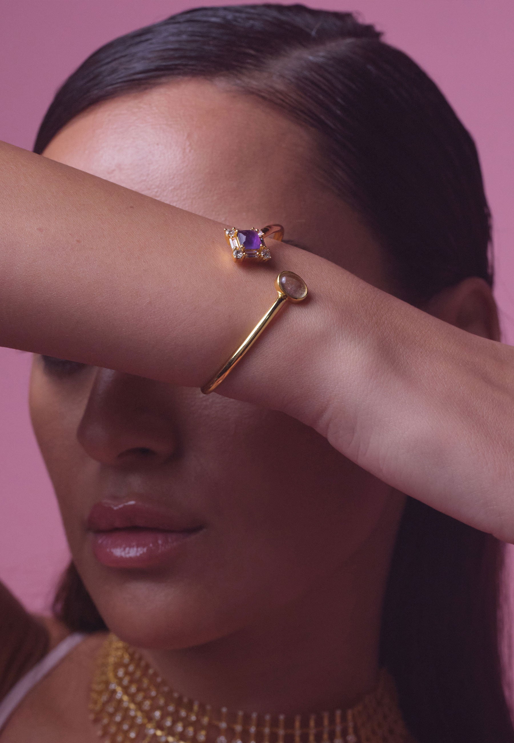 Brazalete Polaris Morado