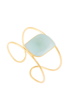 Brazalete Stardust Aguamarina