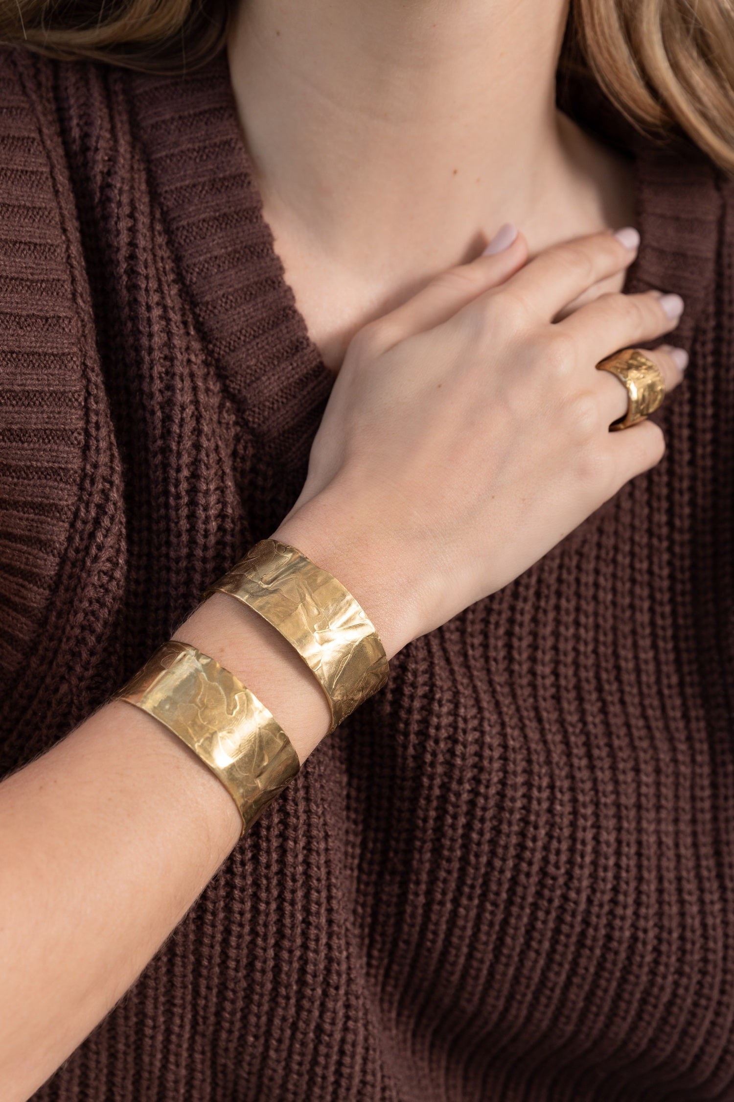 BRAZALETE PETALO | BRONCE