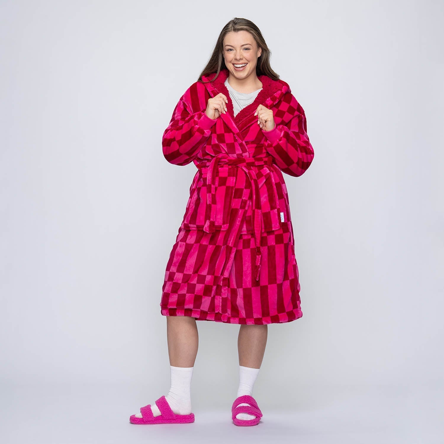 Bright Pink Geo