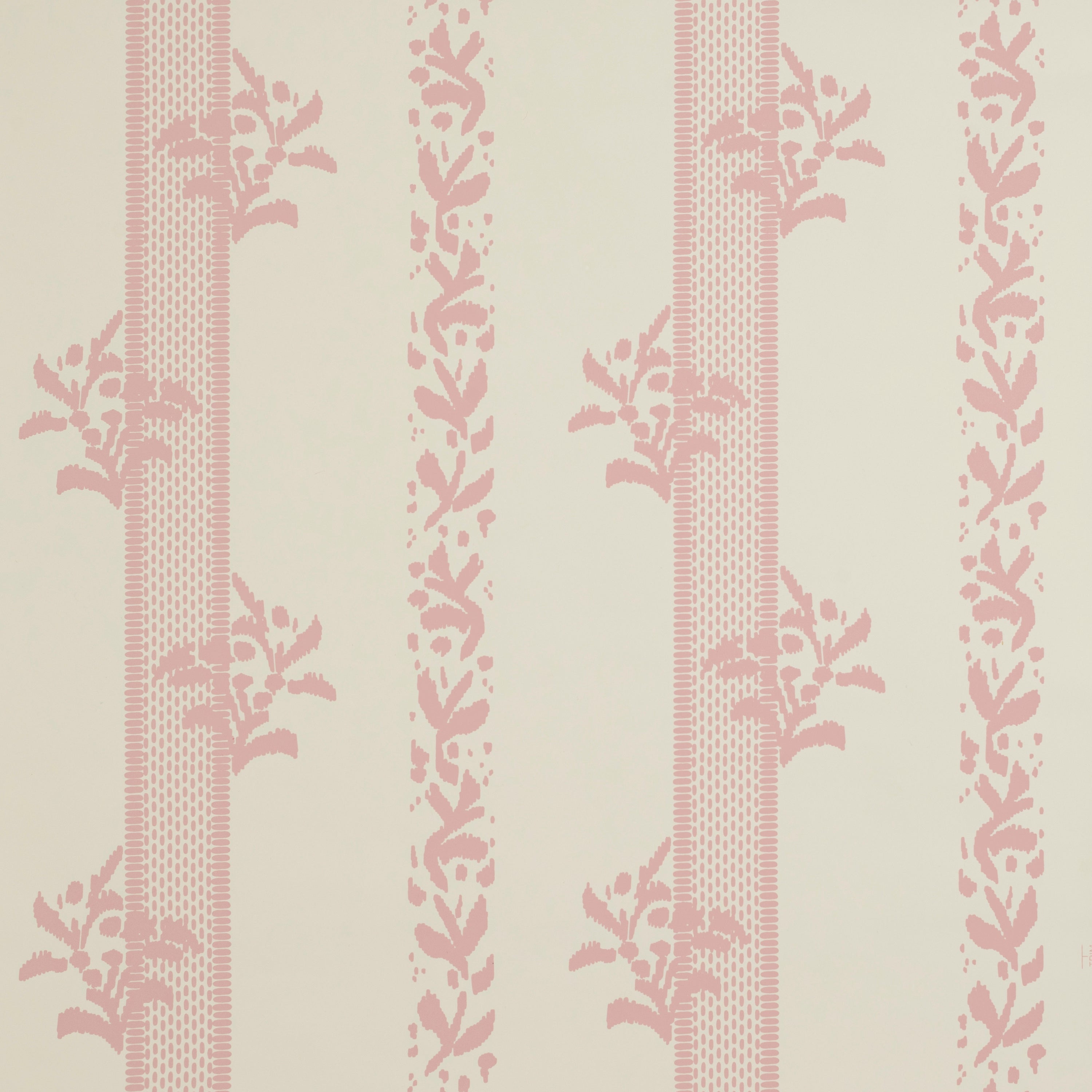 Brio Wallpaper Pink By Sister Parish Design