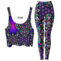 Blooming Balance Crop Top and Leggings Combo