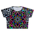 Mandala Vibez Crop Tee