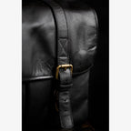 Roma Black Leather Camera Bag