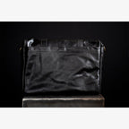 Roma Black Leather Camera Bag