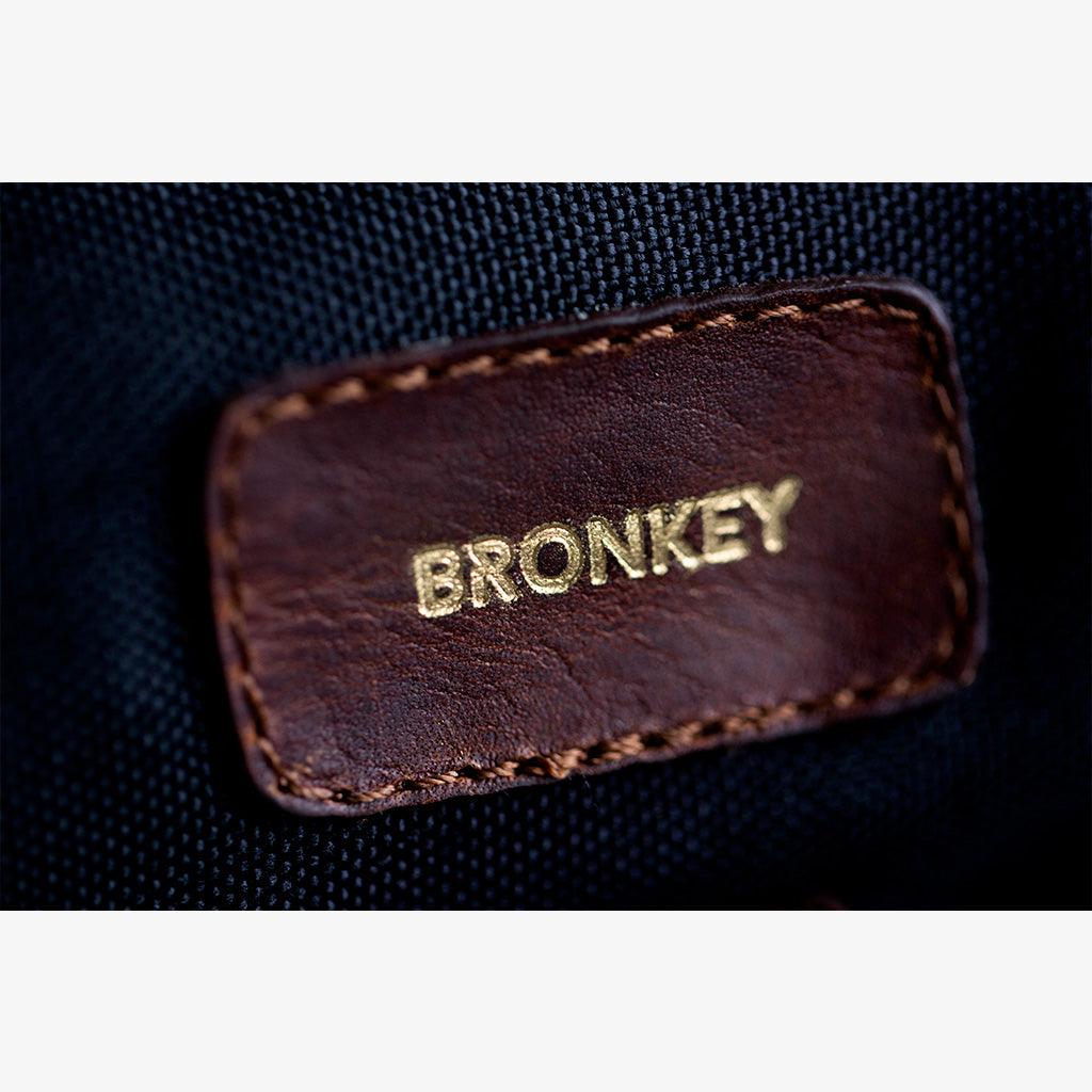 Roma Cognac Leather Camera Bag