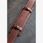 Roma Cognac Leather Camera Bag