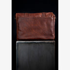 Roma Cognac Leather Camera Bag