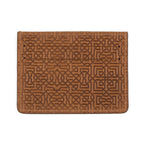 Brown Leather Cardholder Garnata