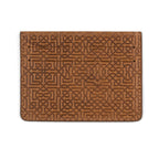 Brown Leather Cardholder Garnata