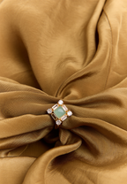 Anillo Polaris Aguamarina