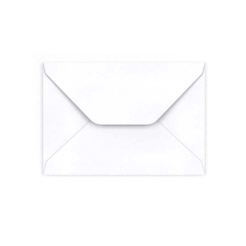White Envelope - Trapezium Flap 102x146mm