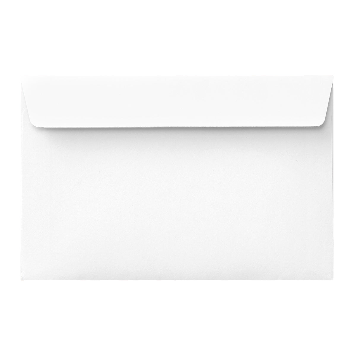 White Envelope - Straight Flap 127x190 mm