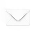 White Envelope - Diamond Flap 127x190 mm