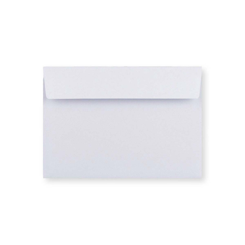 C6 White Envelope Straight Flap (114 x 162mm)