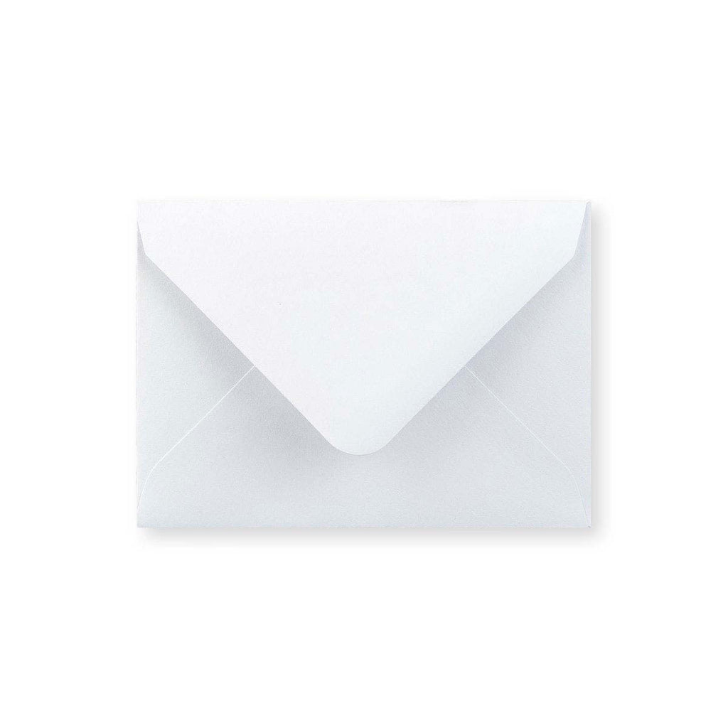 C7 White Envelope - Diamond Flap (82x113 mm)