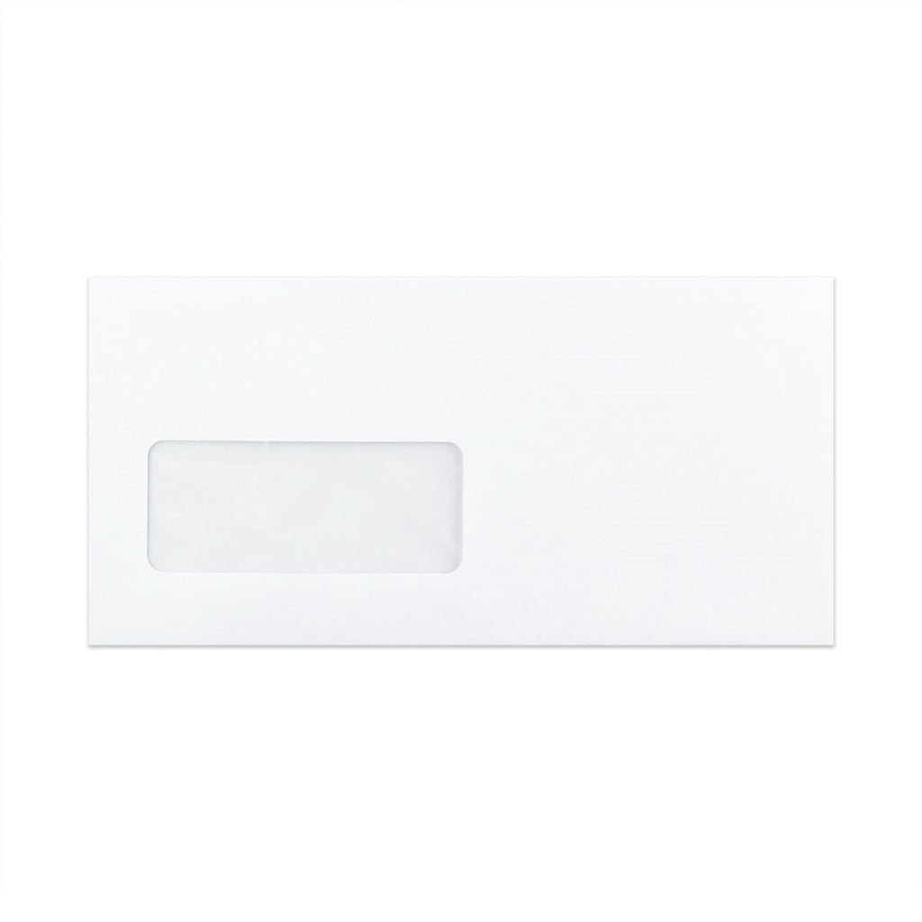 DL White Envelope Straight Flap - W (110 x 220mm)