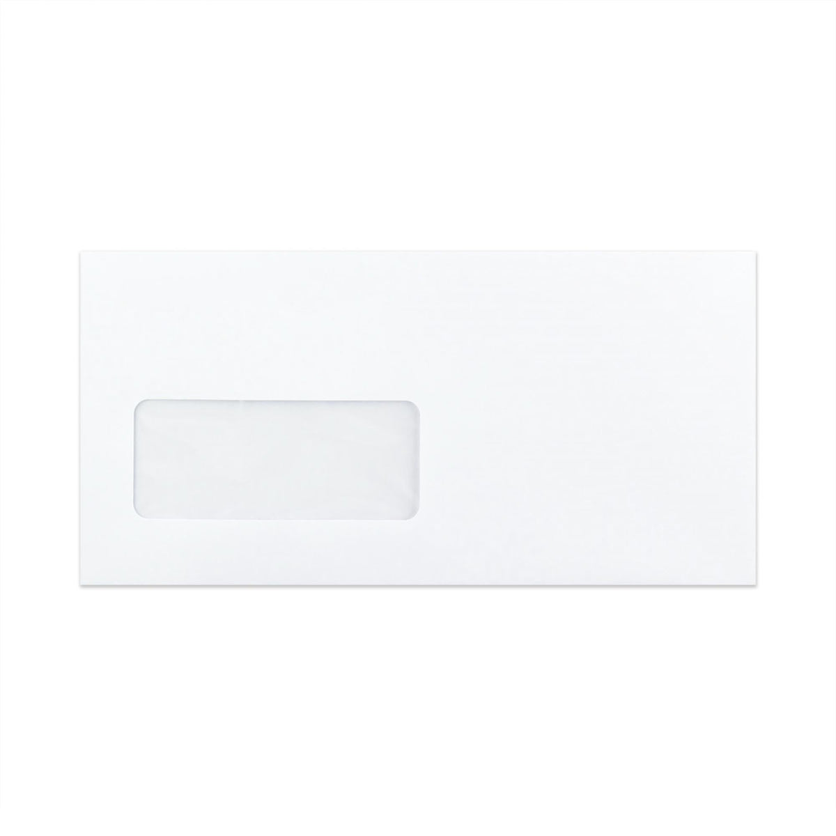 DL White Envelope Straight Flap - W (110 x 220mm)