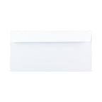 DL White Envelope Straight Flap - W (110 x 220mm)