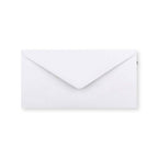 White Envelope - Diamond Flap 110x220 mm (DL)