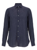 Finamore Gaeta Shirt — Navy