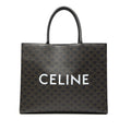 Medium Triomphe Coated Canvas Cabas Horizontal Tote